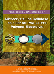 Physicochemical Studies of Microcrystalline Cellulose (MCC) AS Filler for PVA-LiTFSI Polymer Electrolyte 